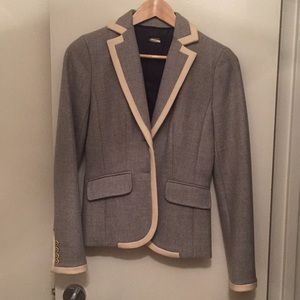J.Crew Gray Wool Blazer Jacket